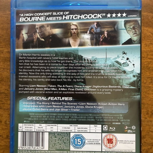 Unknown Blu-ray like new with English subtitles