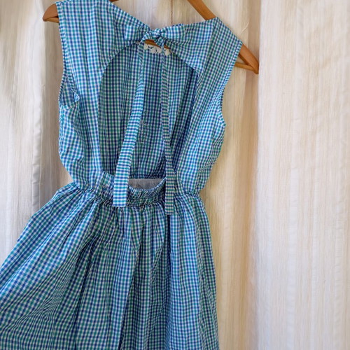 Regalinas dress like new, blue, 60s style