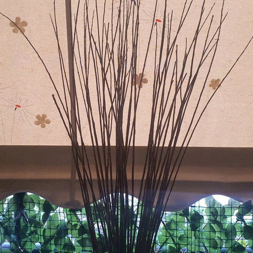 Wooden decorative branches like new, height 1.80 m, set of 3