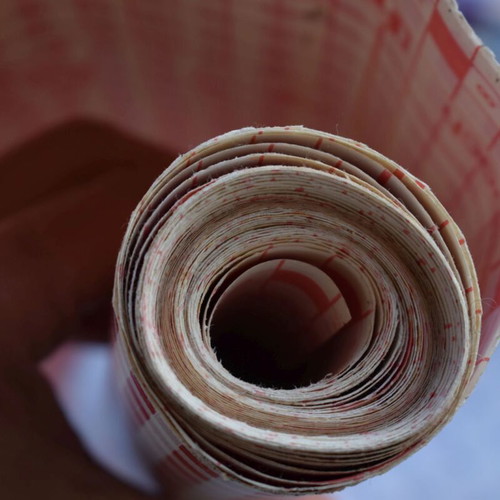 Adhesive film used, 4 rolls and book protection paper