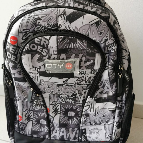Lyc Sac XL backpack with trolley new, black and grey