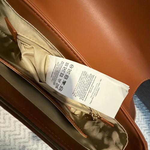 Trussardi crossbody bag brown like new