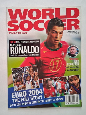 World Soccer magazine used, Euro 2004 tribute