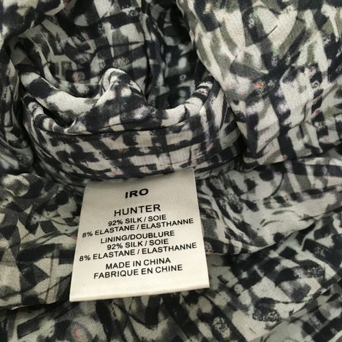 IRO Hunter cocktail dress silk size 38