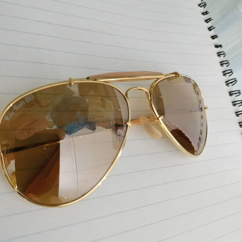 Ray-Ban 50 B&L The General 1937-1987 sunglasses used, gold