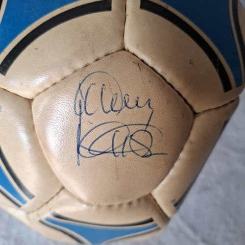 Vintage Adidas Tango Gol Football signed by 1990-1992 Tottenham Hotspur squad used