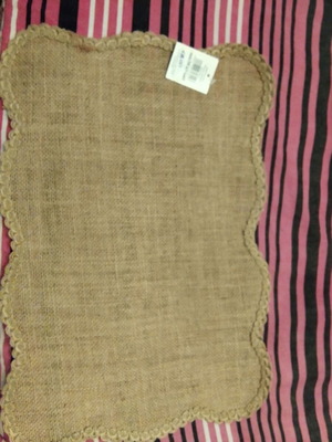 Spaghetti placemat new with small red mark