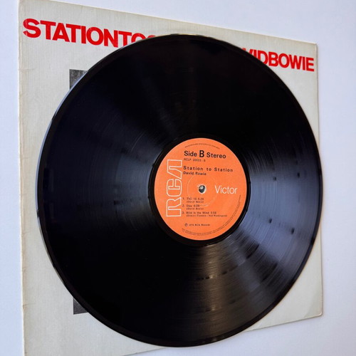 David Bowie Station to Station LP 1976 used, rock