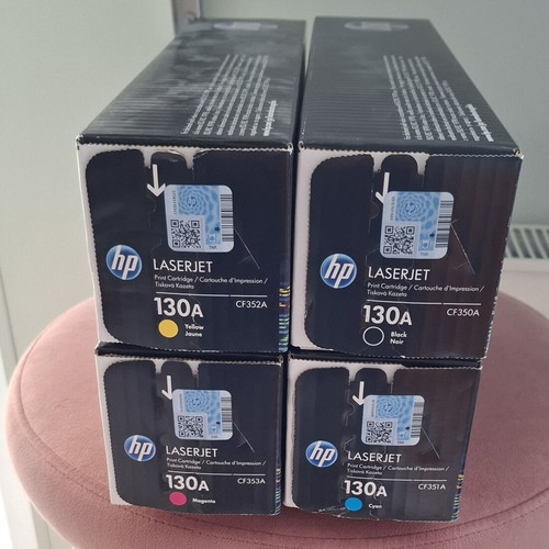 HP 130A Toner CF350A, CF351A, CF352A, CF353A sealed, original
