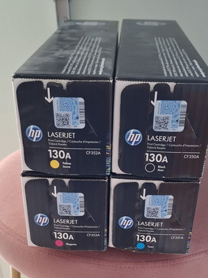 Toner HP 130A CF350A, CF351A, CF352A, CF353A σφραγισμένα, αυθεντικά