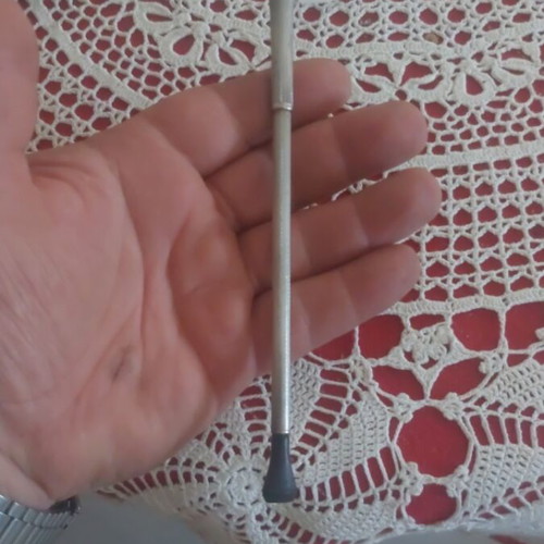 Silver Smoking Pipe