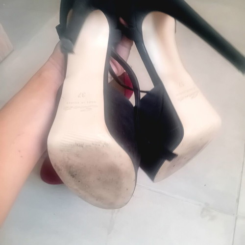 Sante suede pumps size 37 used, 1+1 gift set