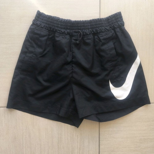 Nike Athletic Shorts size XS like new, black with white Swoosh
