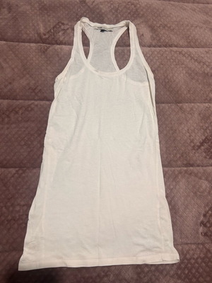 Women's white tank top Medium like new