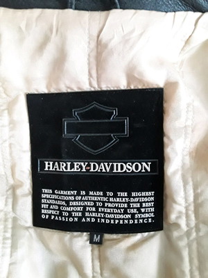 Harley Davidson leather jacket used