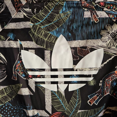 Adidas multicolor jacket, XS
