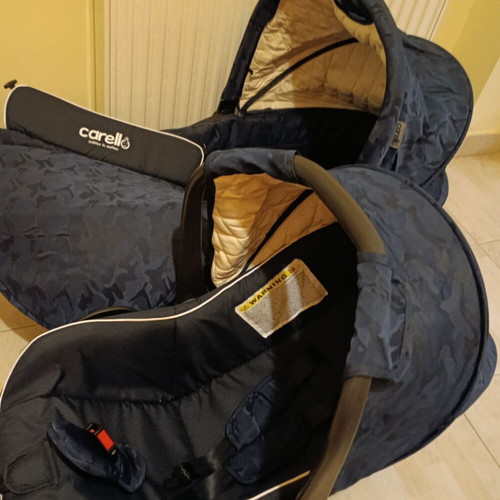 Carello baby car seat and port bebe set