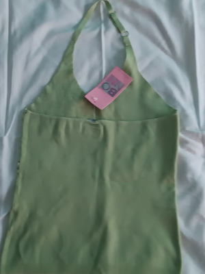 Bonn small green halter top