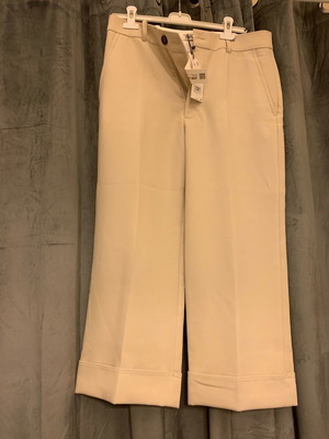 Zara pants new size M beige ankle length