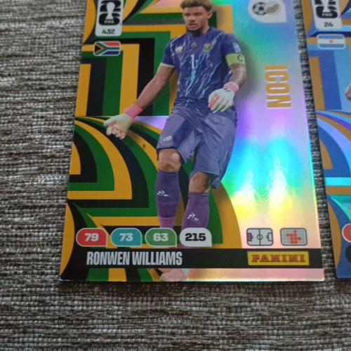 Panini FIFA World Cup 2026 Adrenalyn XL Icon cards set of 3, Lionel Messi