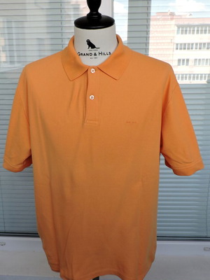 Paul R. Smith Men's Orange Polo Shirt XL like new, 100% Cotton Piqué