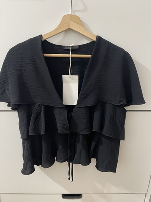 Zara black top size M brand new