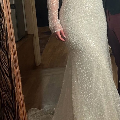 Primalicia wedding dress like new, two pieces, white