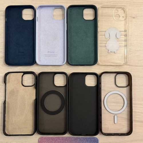 iPhone 13 accessory pack with 8 cases, 2 tempered glass, camera protector