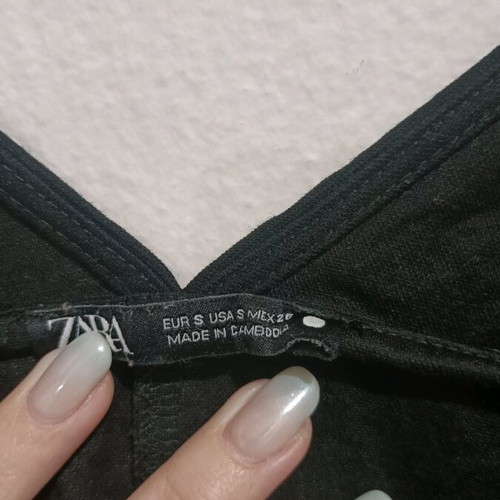 Zara dress like new, black, size S