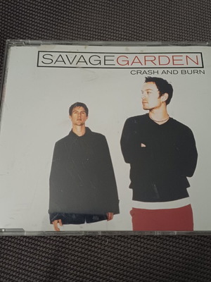 Savage Garden Crash and Burn CD single μεταχειρισμένο με ρεμίξ