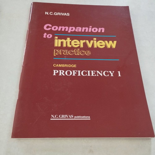 Cambridge Proficiency 1 Interview Practice and Companion books new