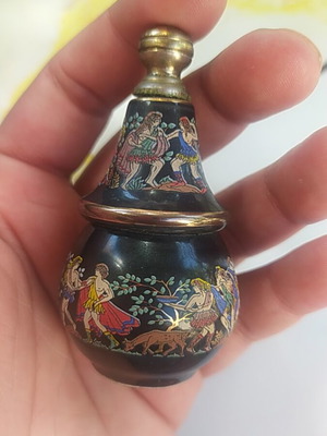 Vintage Greek perfume bottle