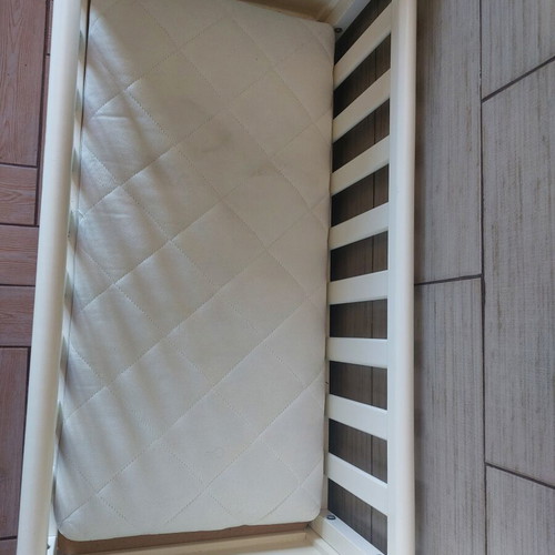 Baby cot with mattress, cradle for newborn
