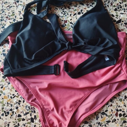 Esmara swimsuit like new, black and pink, size XXL