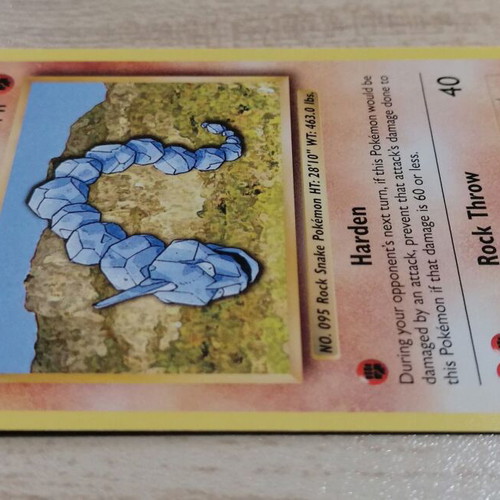 Pokémon Onix Evolutions 2016 card new