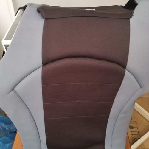 Car Seat Cover Type-R gray-black polyester like new