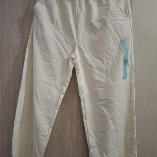 Sinsay large white tracksuit wide fit new with tags