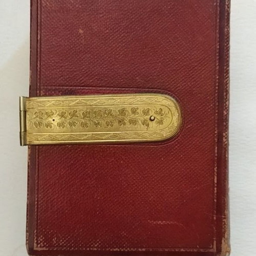 Victorian photo album antique 1870 with 25 historic photographs, like new