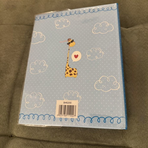 Photo album for baby boy, like new