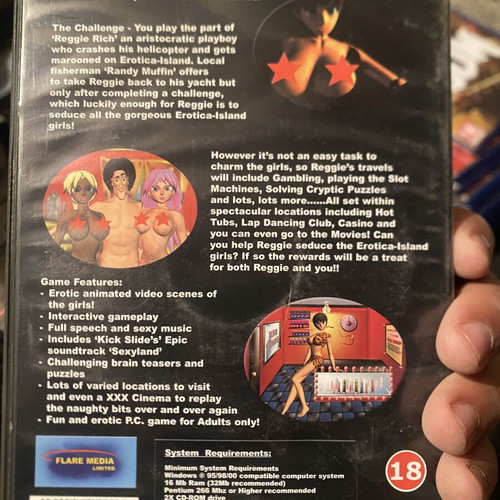 Erotica Island PC game good condition