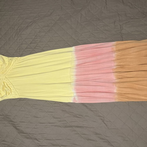 Long women's dress Sky multicolor like new, size M