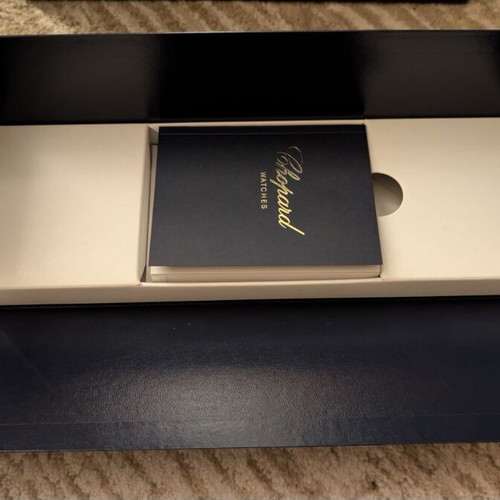 Chopard 161278-5005 40mm Automatic Thin 18K Rose Gold Dress Watch New