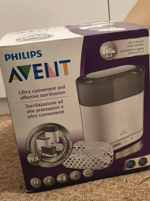 Philips Avent 4 in 1 steam sterilizer used