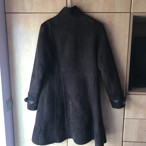 Mouton Coat Like New, Size Small-Medium, Brown