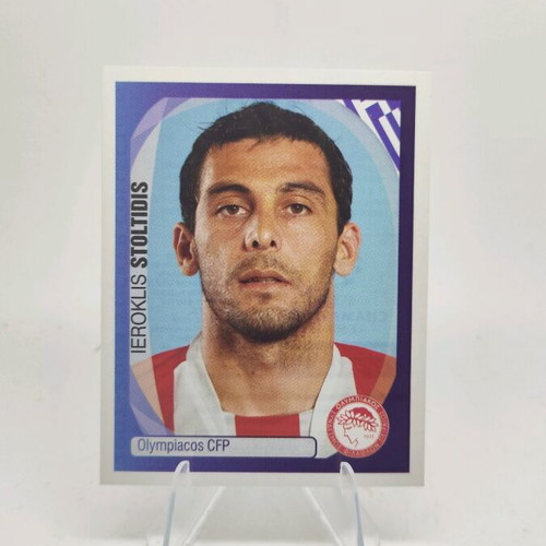 Ieroklis Stoltidis Olympiacos Sticker 2007/8 like new
