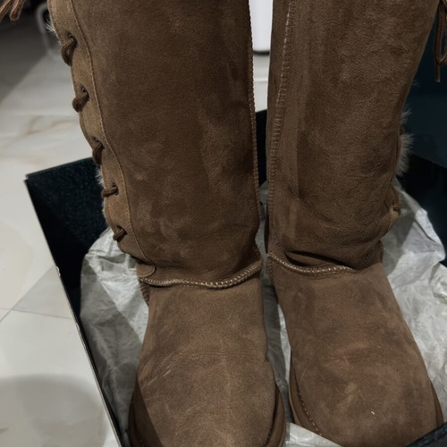 Emu Australia women's boots size 39 like new, brown, fur interior