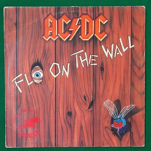 AC/DC Fly On The Wall 1985 LP, metal