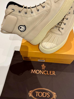 Tod's x 8 Moncler Palm Angels leather boots size 10 new