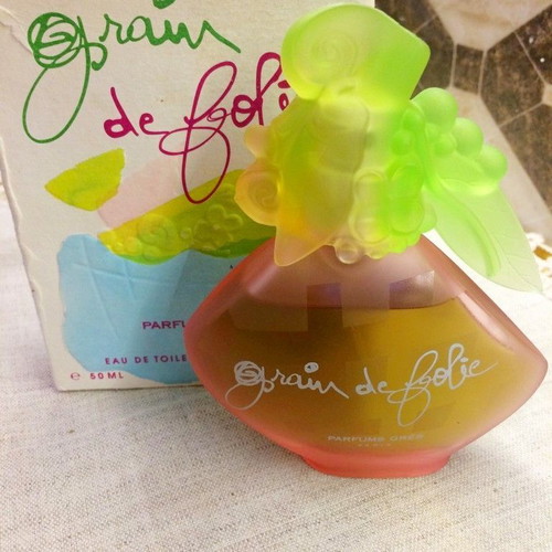 Vintage GRES Grain De Folie perfume 50 ml