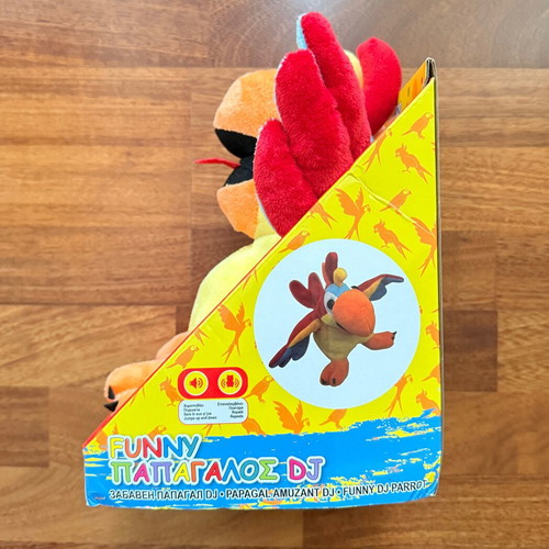 Husky dog and mechanical small parrot new toys